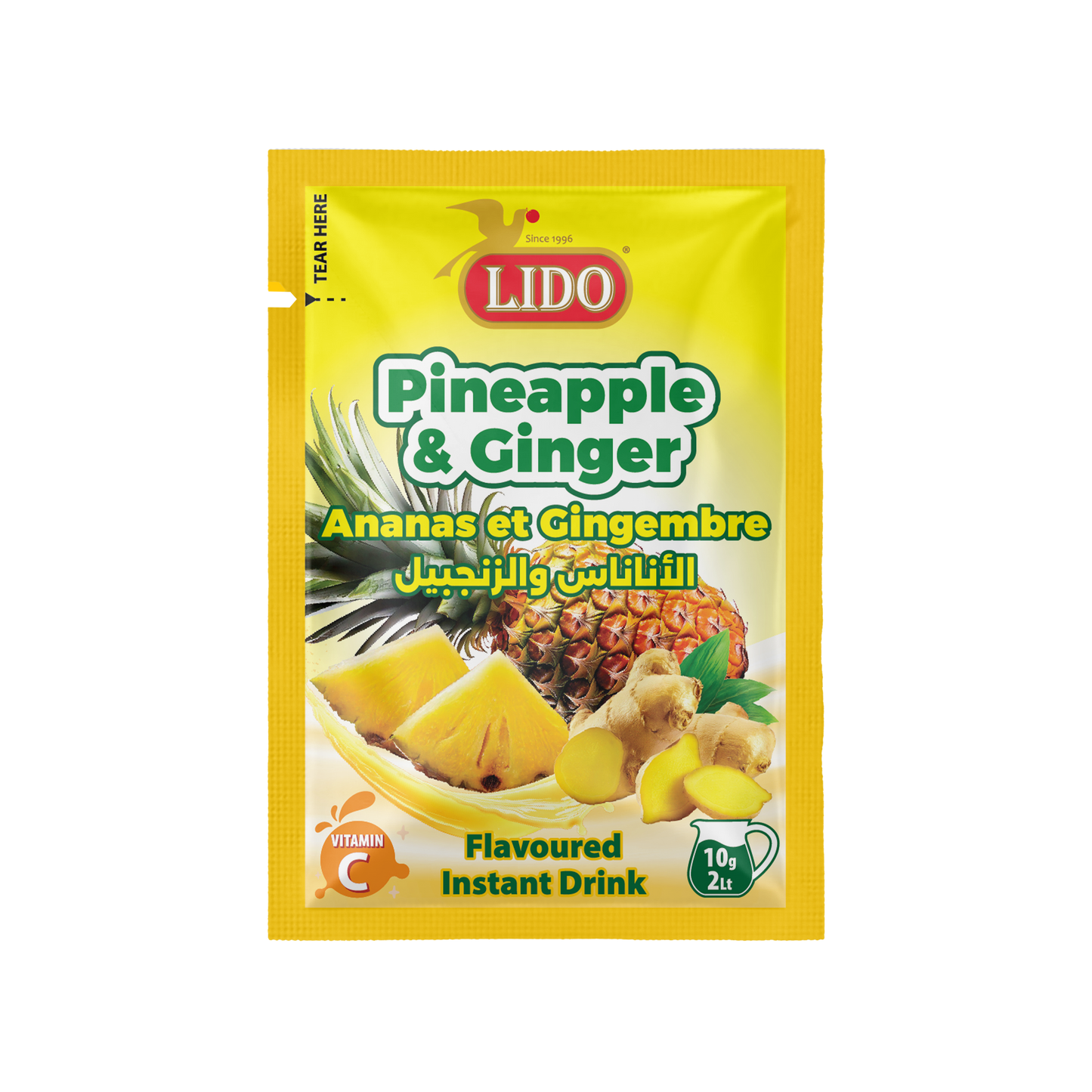 LIDO Pineapple & Ginger Juice Powder