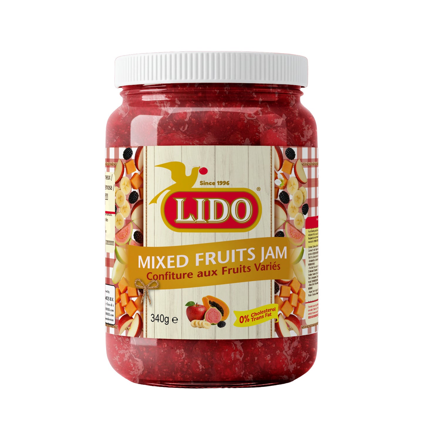 LIDO Mixed Fruits Jam (340g)